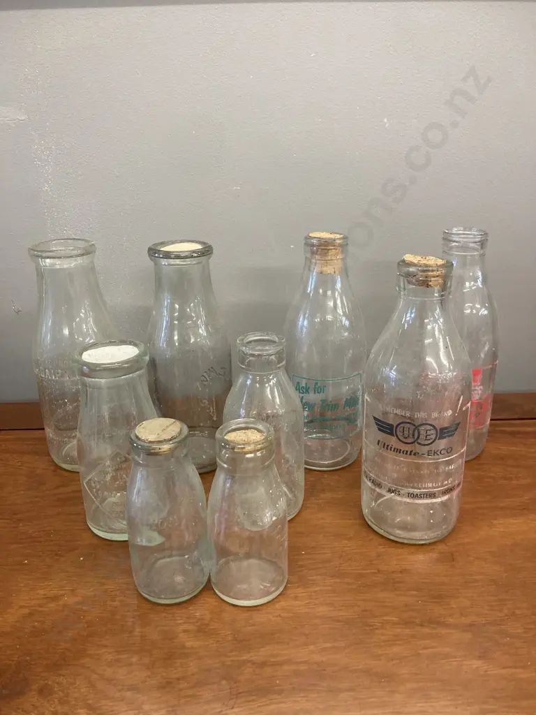 Vintage Milk Bottles Image 1++